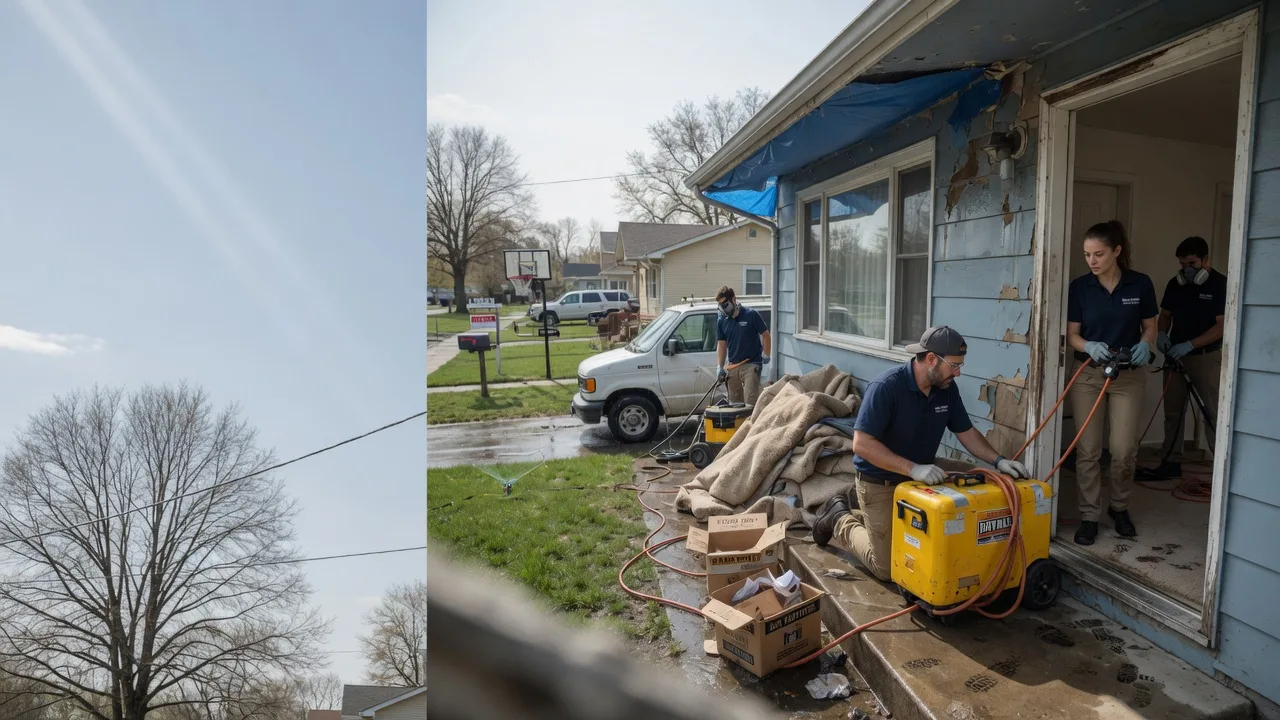 Basement Flood Cleanup in Nottoway, VA near me